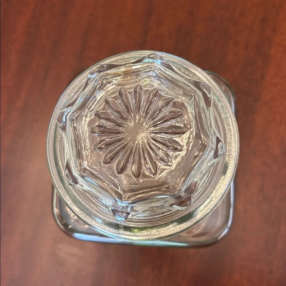 Anchor Hocking Large Glass Canister Apothecary Jar Vintage
